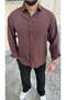Modal Fabric Oversize Basic Shirt - 2