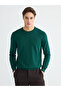 Özmarka New Season Crew Neck Diamond Pattern Knitwear Men's Sweater