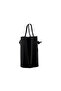 Women's Hand and Shoulder Bag with Lace Detail and Stitched Thin Straps - 5