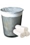 White Bio Degradable Garbage Bags Roll, 100Bags/Roll, 45 X 50CM, 30 Microns 5Gal - 2