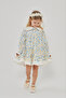 Veronica White Dress with Flowers - 6