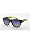 Hi 55 Black Yellow Gray Gradyan Black Yellow Polarized Gray Unisex Sunglasses - 3