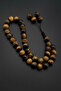Original Natural Stone 8mm Tiger's Eye 33-Piece Prayer Beads, Men's Gift, Handmade Prayer Beads (Adjustable Imame) - 4