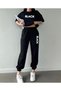 Women's Seasonal Printed Top and Bottom Set - 3
