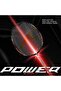 مضرب تنس الريشة POWERTEK 2000 PRO مع غطاء كامل (90 غرام، أسود) - 5