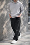 Men's Black Washed Baggy Fit Jeans - 4