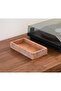 Red Travertine Tray 12x23x4cm honed finish - 2