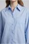 Striped Transparent Shirt Oversize Long Sleeve Cotton - 2