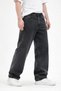 Men's Smoked Washed Baggy Fit Jeans - 2