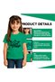 Ramadan Mubarak Girl’s Cotton T-Shirt -Round Neck Short Sleeve-Ramadan Gift for Girls - 4