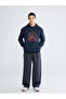 Özmarka New Season Printed Men's Thick Hoodie - 2
