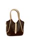 Lock Detailed Tote Women's Hand and Shoulder Bag with Puppy Detail and Inner Bag - 3