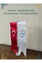 Firmaya - t Type Double Table Flag Special for Companies and Institutions - 4