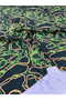 Fyona pattern digital print silk satin fabric - 2