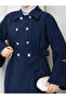 Double Buttoned Shirt & Skirt Hijab Set Rc9022 - 7