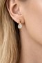Drop Stone Gold Earrings - 2
