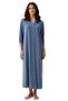 Combed Cotton Mood Women's Indigo Dress 9919