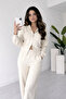 Double Zipper Knitwear Double Set - 2