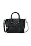 Black Zipper Closure Adjustable and Detachable Strap Women's Shoulder Bag 05Pc25K10360 - 3