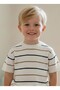 Tricot T-Shirt and Pants Set for Ages 3-8 - Ecru - 2