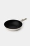 Cristel Titanium Wok Pan 28 cm Cream - 2