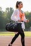 Unisex Black Sports Bag - Training and Fitness Handbag