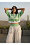 Mumbai Muslin Crop & Pants Set / Green - 2