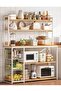 Modern Kitchen Storage Rack – Multi-Tier Countertop Organizer Shelf for Pantry & Cabinets