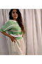 Mumbai Muslin Crop & Pants Set / Green - 6