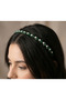 Pearl and Crystal Stone Bridal Crown Hairband - 2