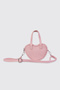 Girl's Heart-Shaped Powder Bag - 3