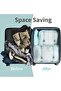 8 Set Packing Cubes for Suitcases, Travel Luggage Packing Organizers with Laundry Bag, Compres - 6