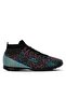Corner Men's Astroturf Black Football Shoes