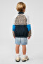 Boy Patterned Raincoat - 4