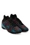 Corner Men's Astroturf Black Football Shoes - 2