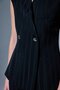 Anna Striped Vest - Black - 6