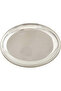 Oval Stainless Steel Deep Serving Plate Silver ODP 003 - 4