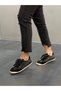 Black Suede Stone Women's Casual Sportswear