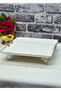 Pissa Four-Legged with Handle Güral Porcelain Porcelain 34*30,5cm - 3