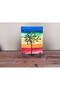 🖼️   3-Piece Decorative Stand Set – Plate & Picture Display Stand - 3