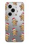 Honor 400 Pro Compatible Gingerbread Pattern Transparent Phone Case