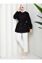 Belted Button Detailed Women's Shirt Tunic – Modern Stylish Design