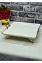 Pissa Four-Legged with Handle Güral Porcelain Porcelain 34*30,5cm - 3