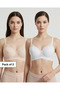 Women Pale Pink Padded Bra – 2 Pack