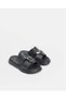 Boys Navy Plain Comfort Sandals - 2