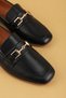 Genuine Leather Daily Buckle Detailed Ballerina Shoes Erp.26561 Black - 3