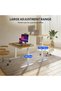 FLEXISPOT ET118W Electric Standing Desk 120x60 Dual Motor 3-Stage, 4 Memory, White Frame/Mapple Top - 8