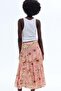 Pleated viscose skirt - 3