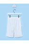 Infant Girls White Jacquard Trousers - 2