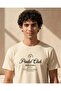 Men Beige Printed T-Shirt - 5